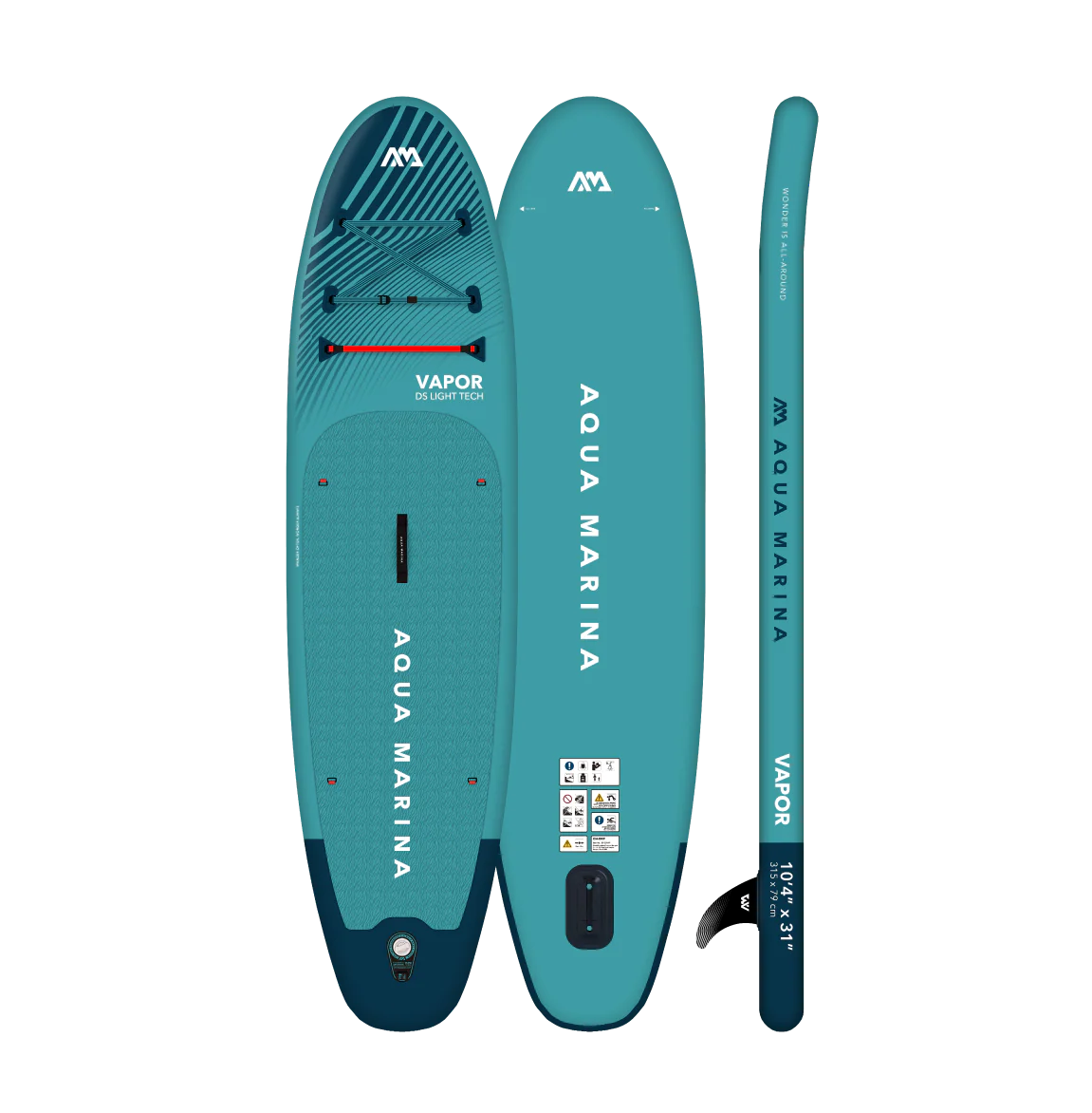 Aqua Marina Vapor All Around 10'4" Isup Package - Image 3