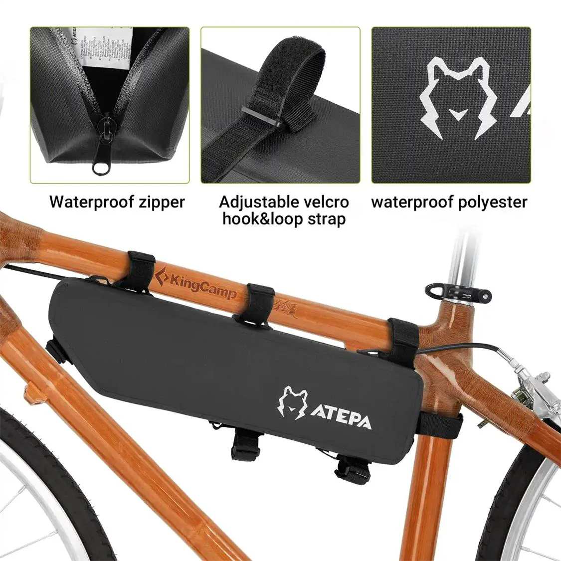 Atepa Contrail Bike Frame Bag - Image 5