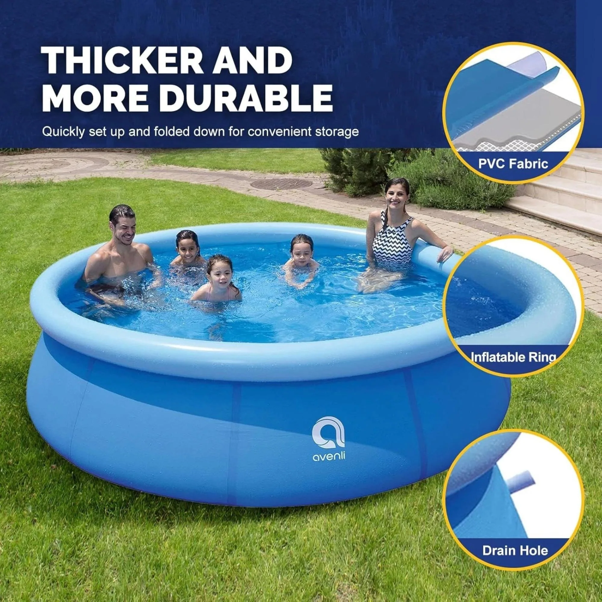 Avenli Prompt Set Pool - 3.66m x 76cm - Image 3