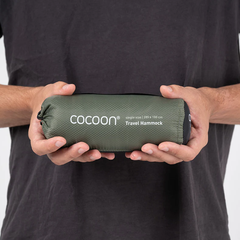 Cocoon Single Travel Hammock-Island Green + Tree Strap Set - Image 5
