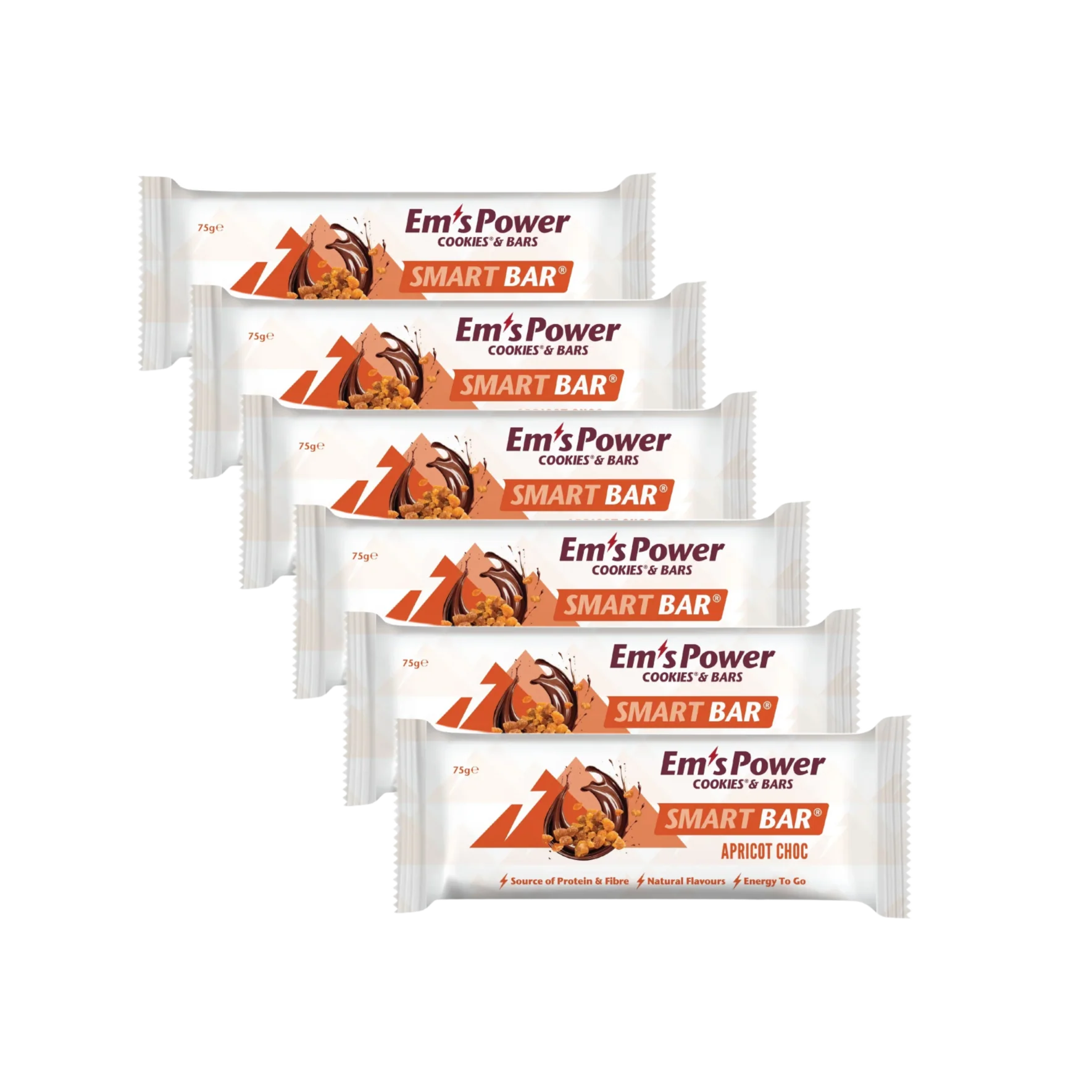 Em's Power Smart Bars - 6 Bars - Image 2