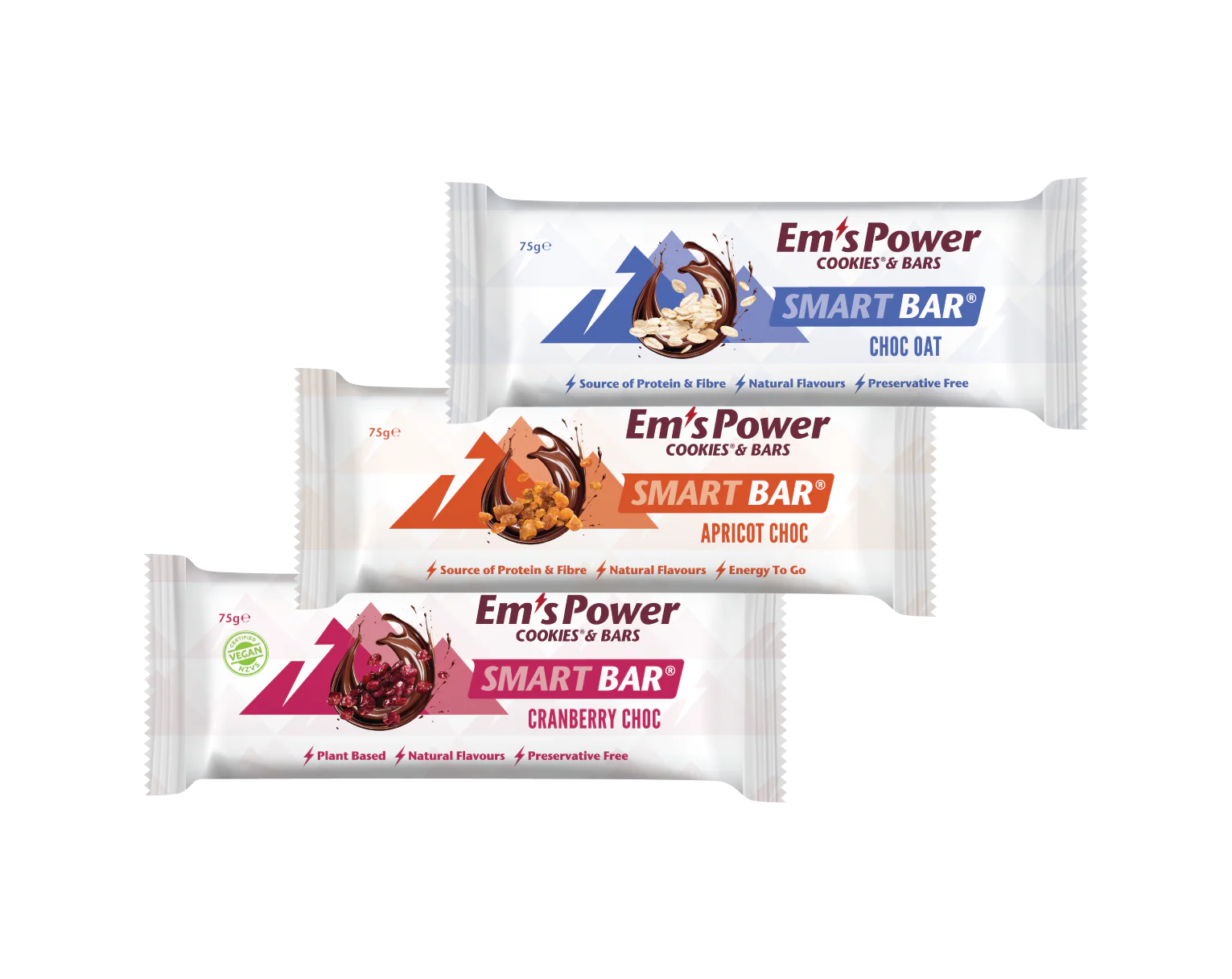 Em's Power Smart Bars - 6 Bars - Image 5