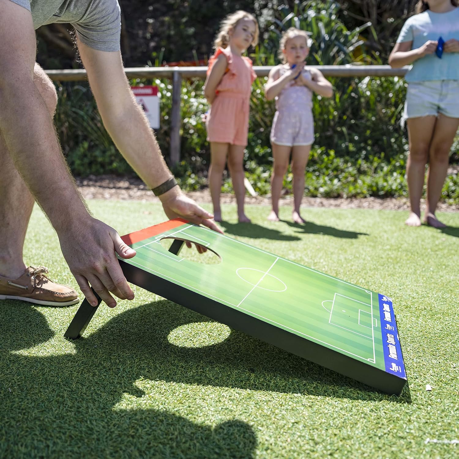 Formula Sports Soccer Field Cornhole - Image 3