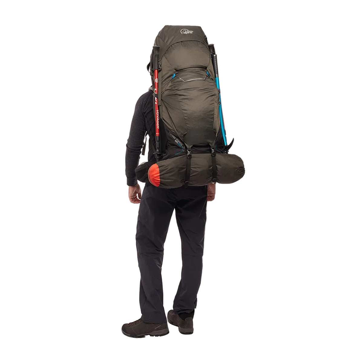 Lowe Alpine Men's Cerro Torre 65:85 Pack Black/Greyhound - Med/Large - Image 2