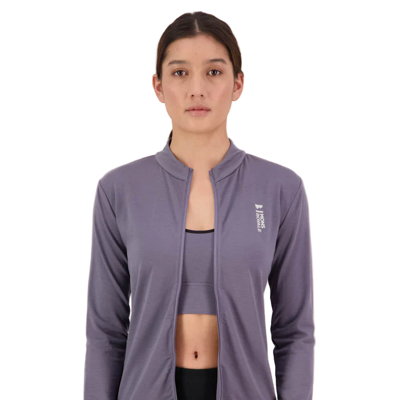 Mons Royale Women's Roam Cargo Full Zip LS Top - Image 4