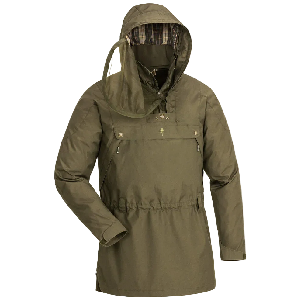 PINEWOOD® Mens Tikaani Technical Cotton Waxed Stretch Anorak - Image 4