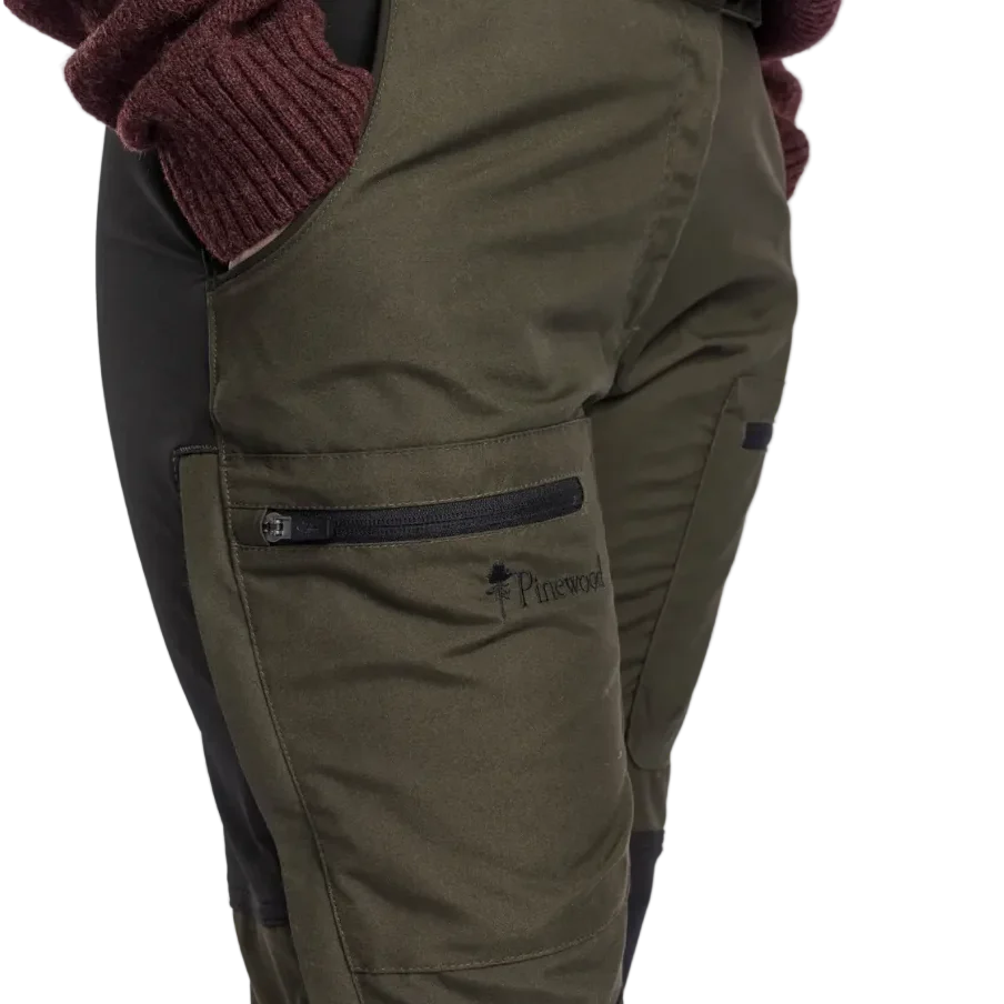 Pinewood Caribou Women’s Pants Moss Green/Black - Image 7