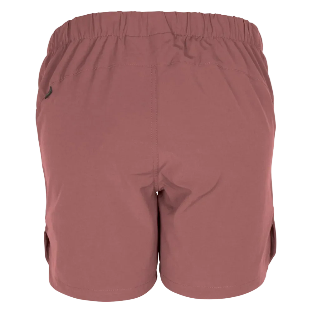 PINEWOOD Everyday Travel Shorts - Womens Rusty Pink - Image 3