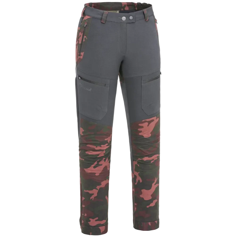 Pinewood Finnveden Women's Hybrid Camo Pants Dusty Plum
