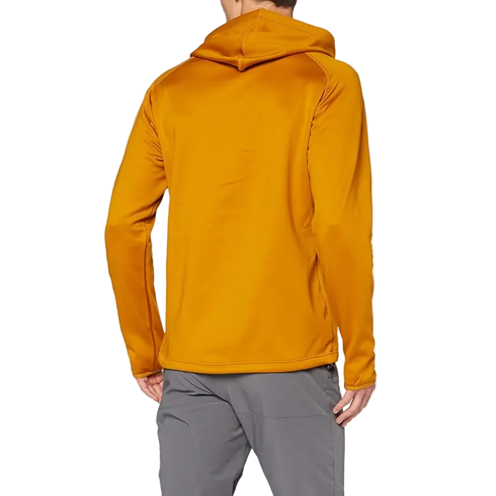 Pinewood Himalaya Active Power Fleece Hoodie Dark Mustard - Image 3