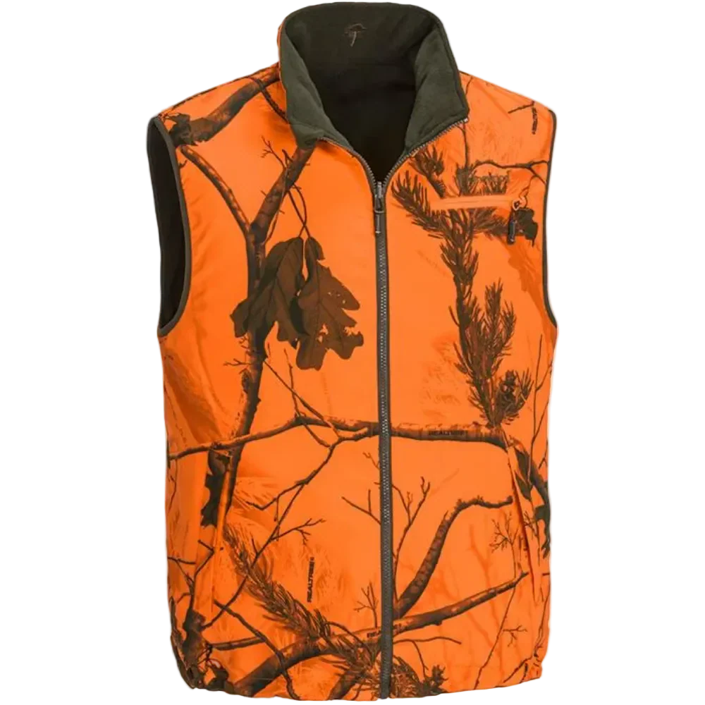 PINEWOOD Reversible cam vest GRN/blaze Small