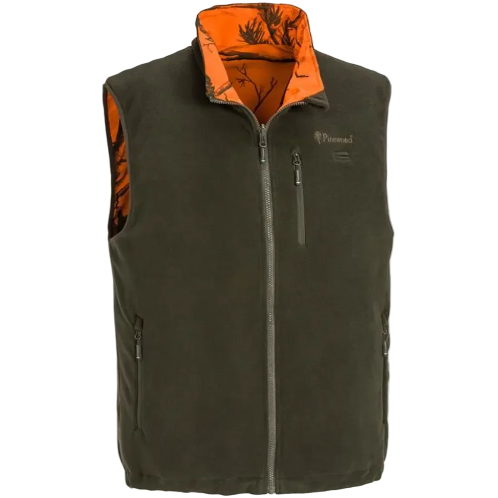 PINEWOOD Reversible cam vest GRN/blaze Small - Image 2