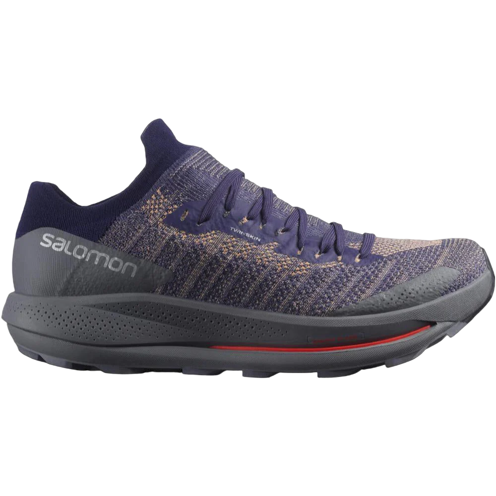 Salomon Pulsar Twinskin Women's Shoe Astral Aura Quiet Shade Poppy Red-7UK