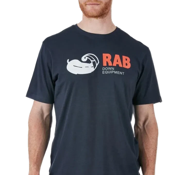 Rab Stance Vintage Men's Organic Tee Beluga - Sml - Image 2