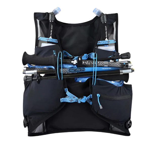 Raidlight Vest Responsiv 12L Mens - Black Blue - Image 3