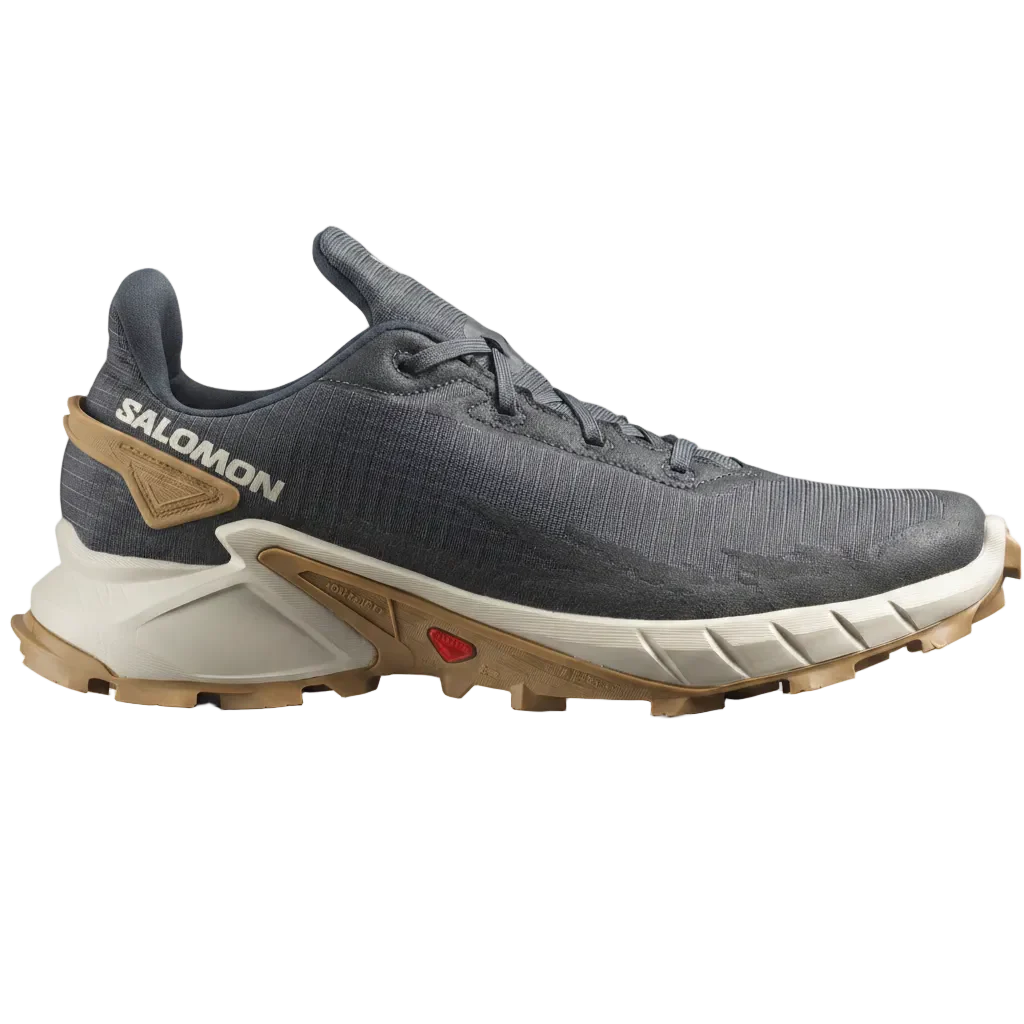 Salomon Men's Alphacross 4 Shoe-Ebony/Rainy Day/Phantom-8.5
