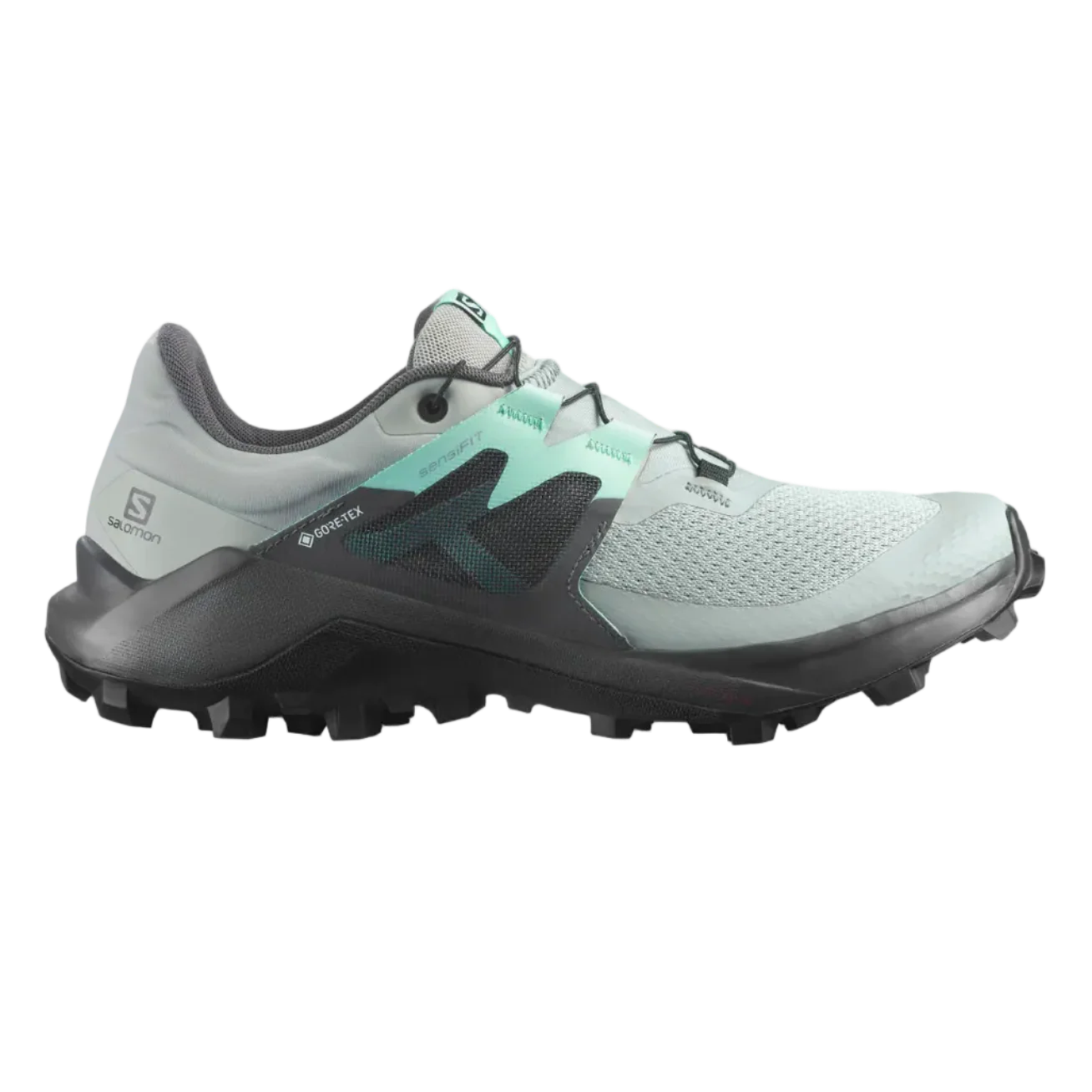 Salomon Wildcross 2 Women's Gtx-Wrought Iron Magnet Yucca-5.5