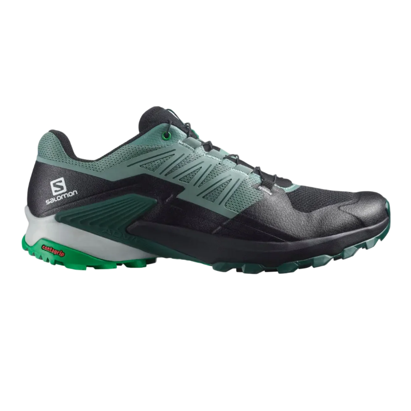 Salomon Wings Sky 2 Men's Shoe -Trooper Black Bright Green-8.5